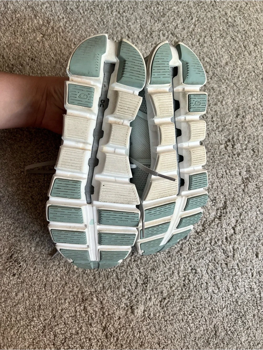 On Running Cloud 5 Surf Cobble Women’s 7.5 Athletic Sneakers Shoes 59.98895
